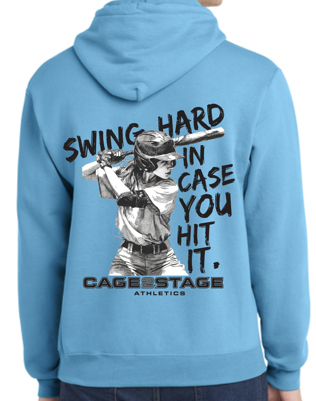 1 Swing Hard Hoodie