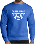 Softball  Heather Blue Crewneck