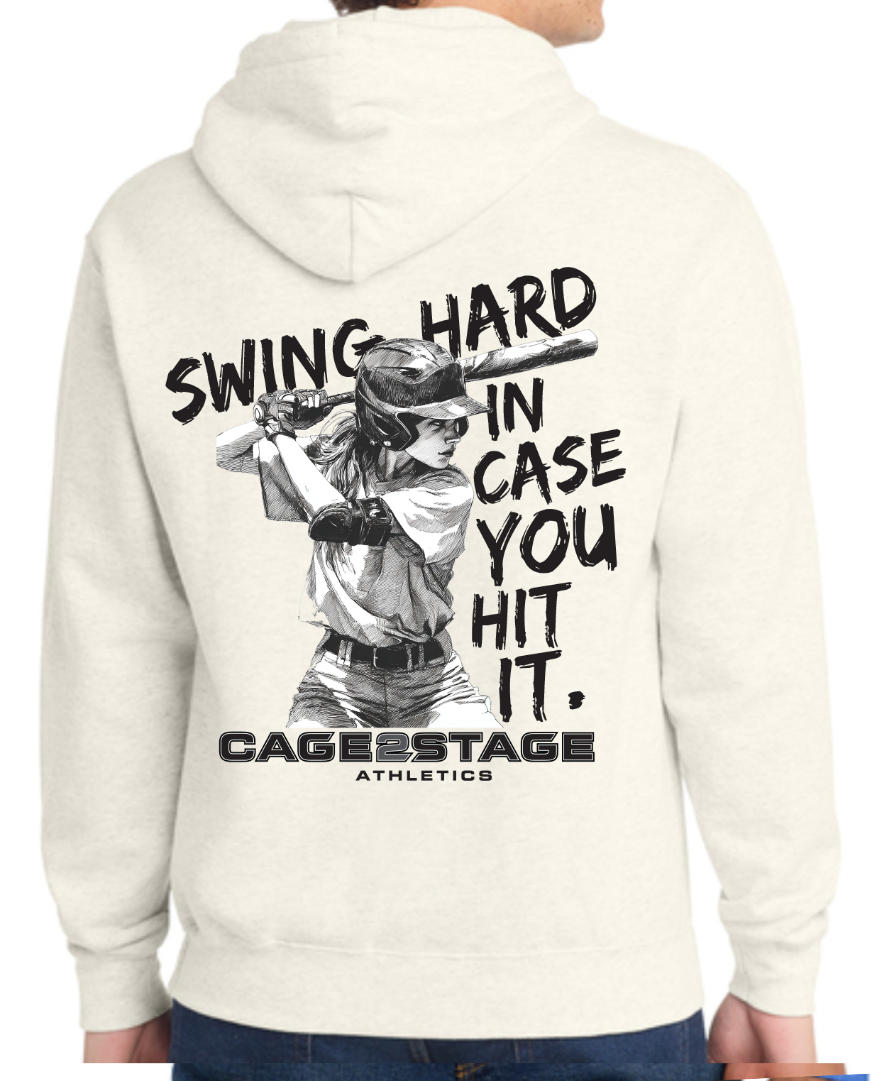 1 Swing Hard Hoodie